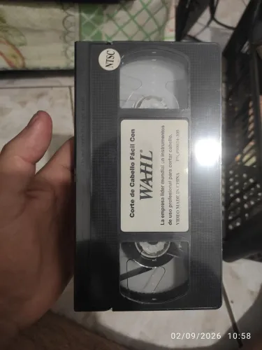 VHS curso corte de cabelo fácil