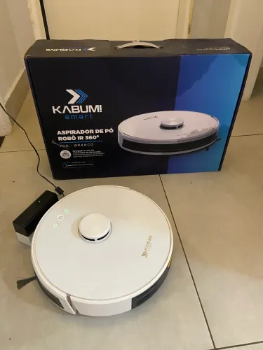 Aspirador Robô e Passa Pano Kabum Smart 700