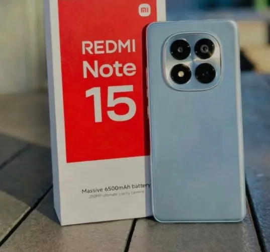 Lançamento Redmi Note 15 - Ofertãooo de Carnaval 256/8 Azul 