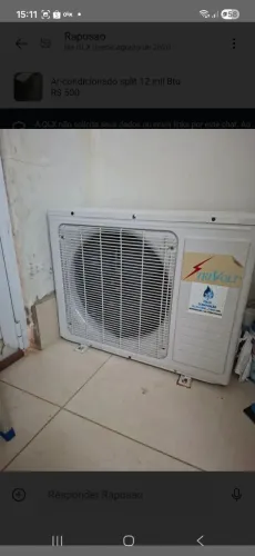 Ar-condicionado 12 mil btu 220