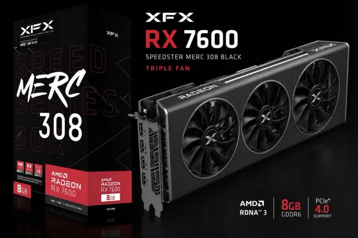 RX 7600 8GB XFX 