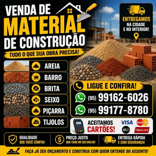 Areia-Barro-Brita-Seixo