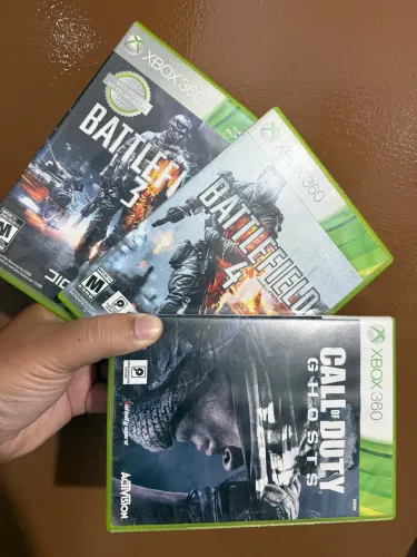 3 Jogos Originais Xbox 360