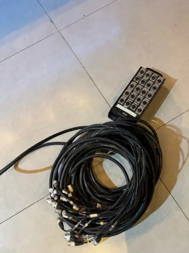Multicabo Medusa 20 metros com 20 vias