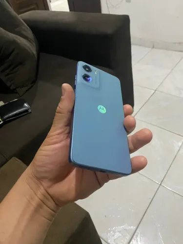 Celular moto G05 128 gigas semi novo