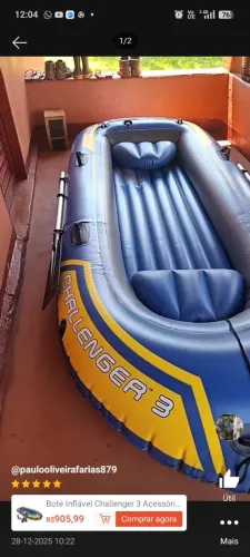 Bote inflável
