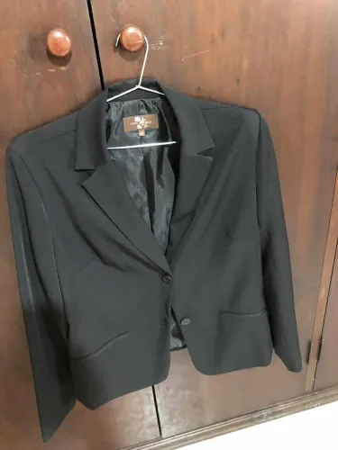 Blaser forrado e calça feminino tamanho P
