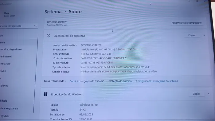 workstation 5820