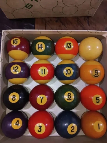 Jogo vintage de bolas de bilhar Aramith Standard