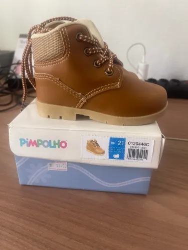 Botinha infantil pimpolho Nova 