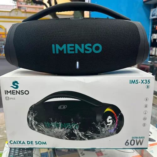 Caixa de som potente estilo jbl bombox3 com 60w Bluetooth rádio pendreve a top do mercado
