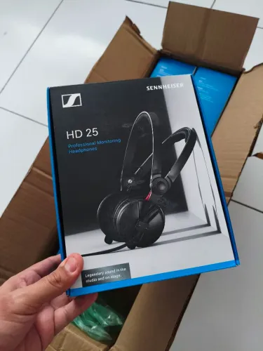 Headphone Senheiser HD-25 Fone DJ Studio