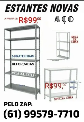 Estantes de Aço