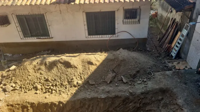doação de saibro pra desculpa espaço