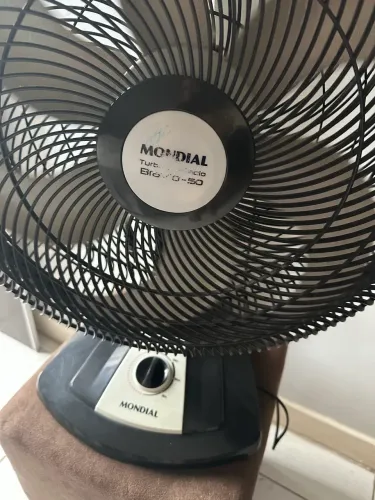 Ventilador e puf