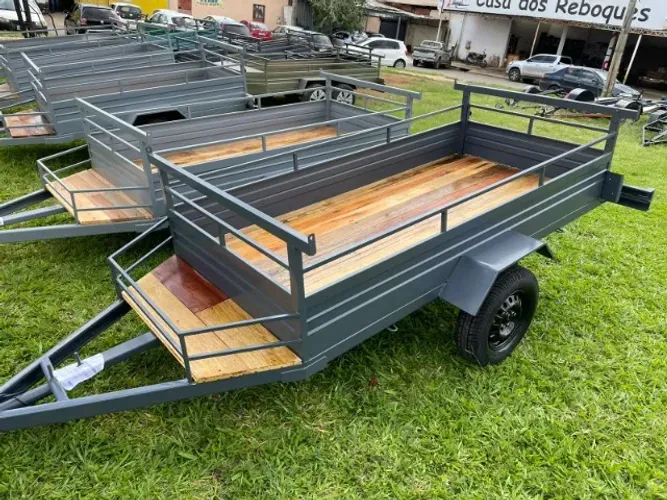 Reboque 2.50 x 1.20 Homologado Para Uso Diário