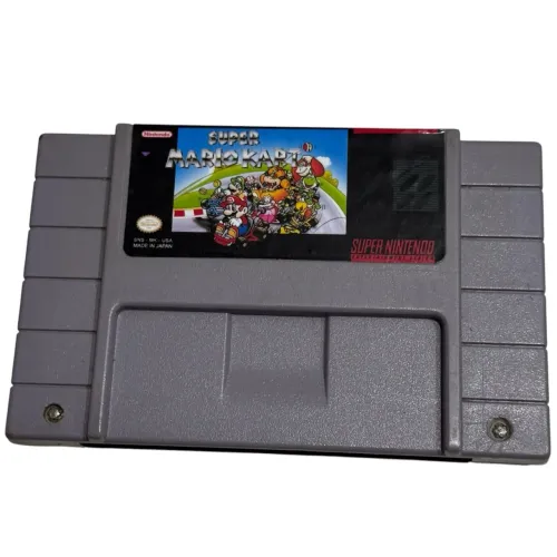 Mario Kart Americano Original Super Nintendo + Caixa repro
