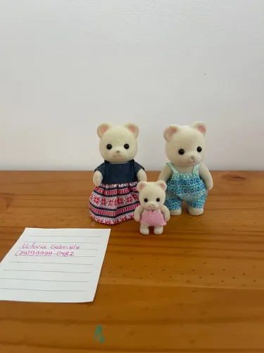 Familia Urso Polar Sylvanian Families