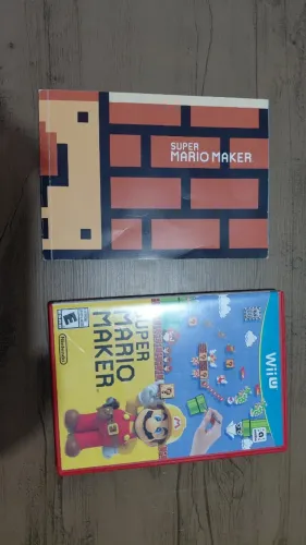 Super Mario Maker Wii U +  Livro de Ideia