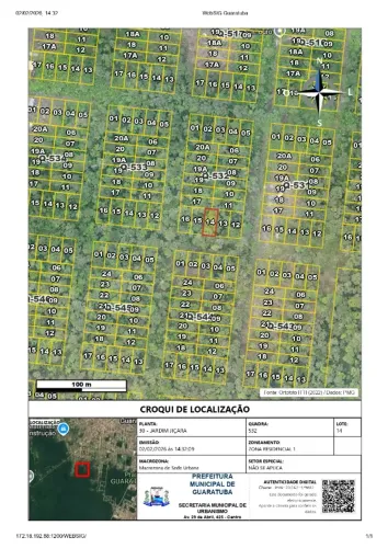 Terreno 406m² Guaratuba PR - Matrícula OK - Doc 100% - Aceita Veículo