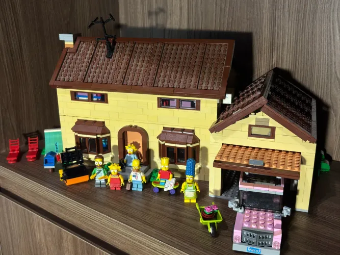 Lego casa dos simpsons 