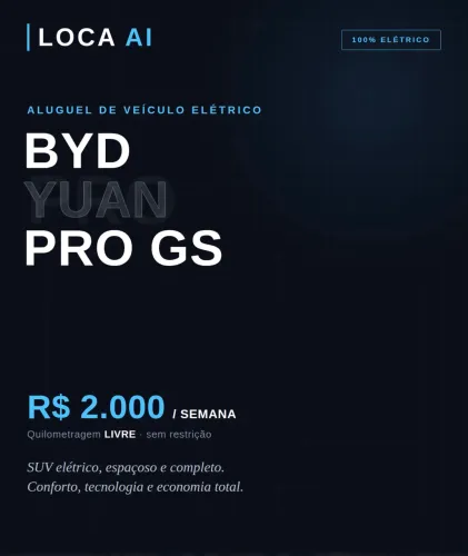 BYD Yuan Pro Elétrico 2025