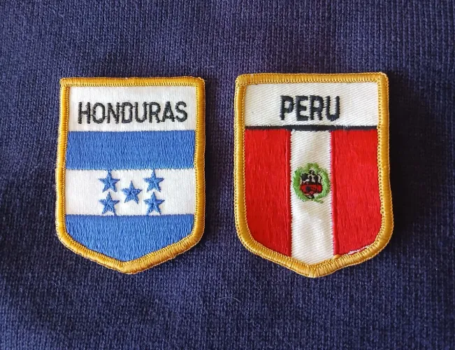 Patch Seleções Honduras e Peru