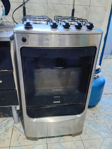 Fogão inox 4 bocas