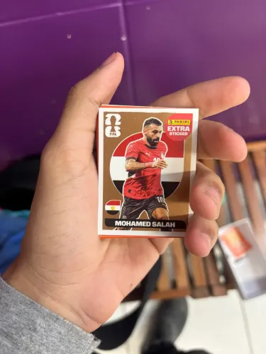 Figurinha Salah bronze