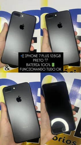 iPhone 7 Plus 128GB Preto 