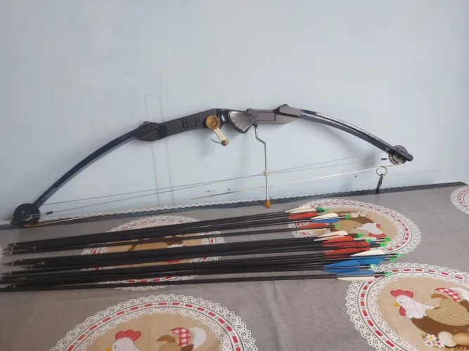 Arco e flexa zoros e alvo