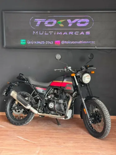 ROYAL ENFIELD SCRAM 411 PRETA