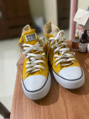 All Star Cano Alto Amarelo Original Unissex- Tamanho 40 - Usado 1x