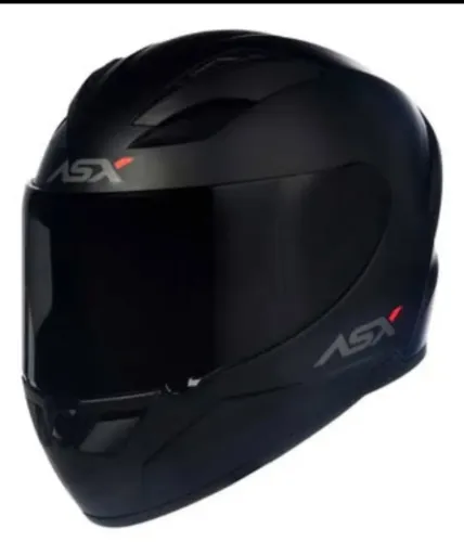 CAPACETE ASX CITY SOLID FOSCO PRETO/GRAFITE 58/M