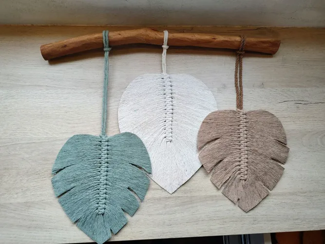 Promoção painel de Macramé costela de Adão 119,00
