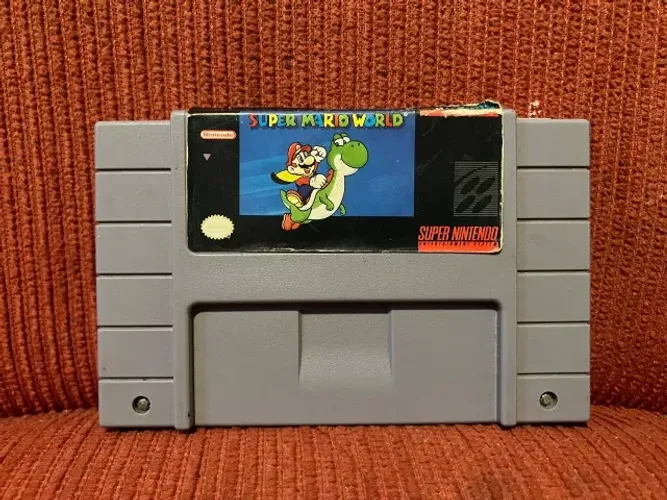 Super Mario World Original Salvando