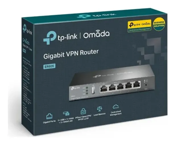 Roteador Tp-link Load Balance Tl-er605