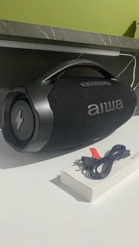 Boombox Aiwa - Caixa de som Bluetooth, Nova.