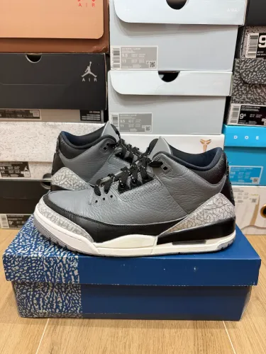 Air Jordan 3 Retro 'Wolf Grey" custom tamanho 41 original