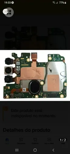 Placa de celular a20s