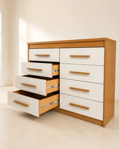 Cômoda Elegance 8G (com pés em madeira)