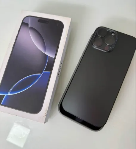 iPhone 16 Pro Max - Black - IMPECÁVEL(particular)