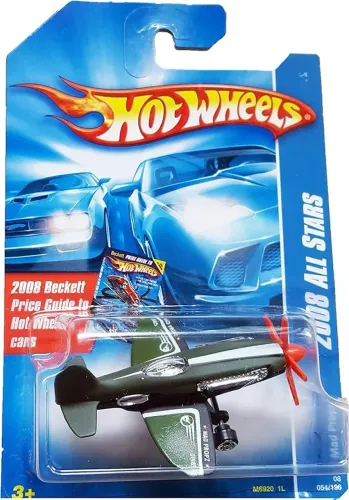Avião hot wheels Mad Propz all star 2008