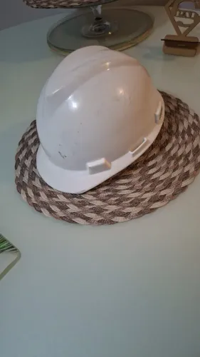 Capacete de Obras MSA, original.