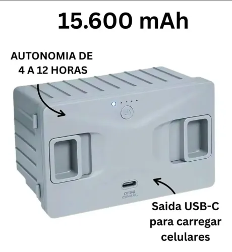 Bateria Lítio para Geladeira portátil ECX 30L, 40L, 50L e 75L ECX40 ZAP(62)9.9684_5678