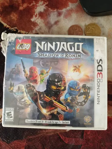 Jogo ninjago shadow of Ronin Nintendo 3 ds