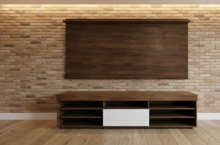 Rack com painel