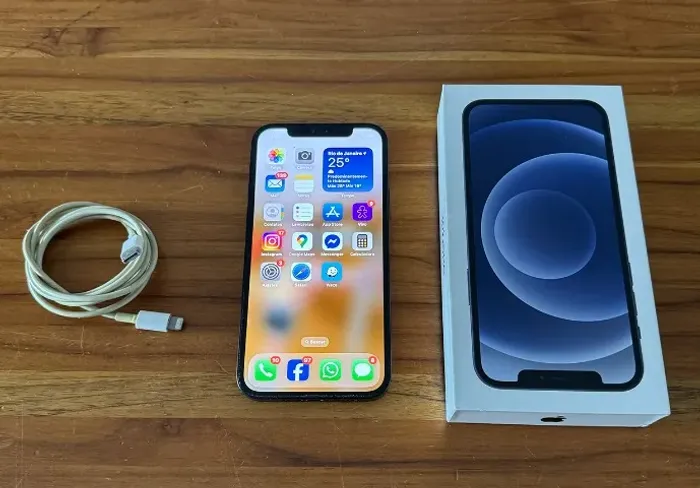 Iphone 12 128gb em perfeito estado! Bateria 85%