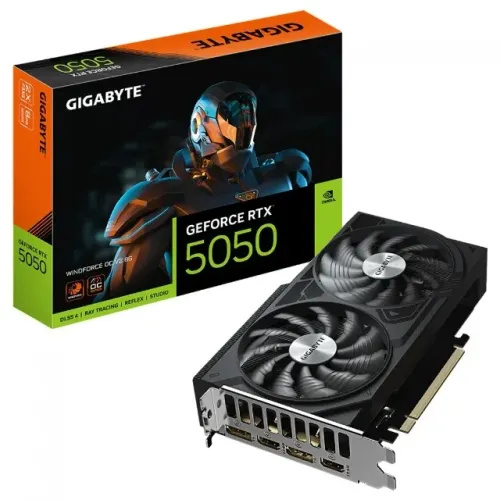 RTX 5050, GIGABYTE, WINDFORCE OC V2 - LOJA CONCEITUADA