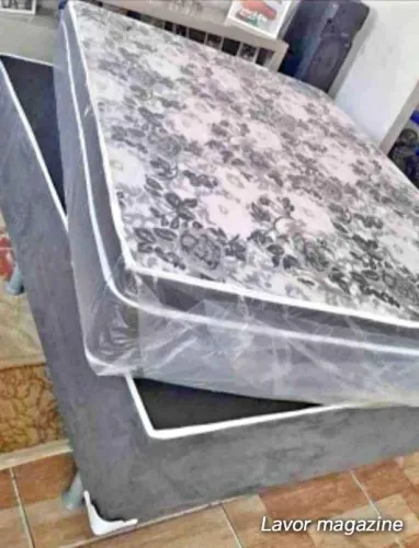 CAMA BOX e UNIBOX D33 casal mola ensacada macia e reforçada na PROMOÇÃO a partir $ 640 .i